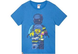Lego Movie 2 - Maglietta Per Ragazzi NS5405 (128) (Blu)
