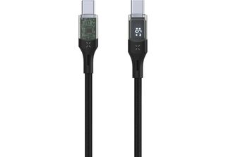 Fixed | Kabel USB-C/USB-C Z WyśWietlaczem, Wsparcie Pd, 1.2M, Usb 2.0, 100W | F…