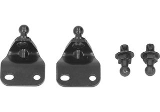 4PCS Bonnet Boot Throttle Strut Brackets Ball Bolder Mounting Bracket Replaceme…