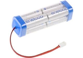 Pacco Batteria Ricaricabile Eneloop 9,6V / 2000Mah - F2X2X2 Adatto Per Trasmett…
