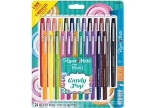 Paper Mate 1985617 1X24 Paper Mate Filzstifte Flair Candy Pop M 1,0 Mm