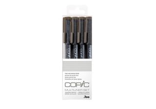 Copic Multiliner Grigio Caldo 4Pz S