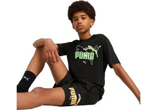 Puma Ess Logo Lab Summer Tee B 68579501 Bambini