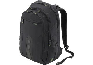 Targus TBB013EU Targus Laptop-Rucksack Ecospruce Kunstfaser Schwarz