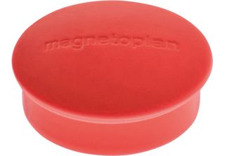 Magnetoplan Discofix Magnete Rotondo "Mini"", Rosso"