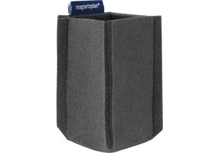 Magnetoplan 1227601 Magnetoplan Magnetotray Vassoio Portapenne, Piccolo, Grigio