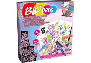 Set Di Penne Spray Blopens Unicorno