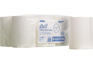 Scott® 6657 Asciugamano In Rotolo Scott Bianco