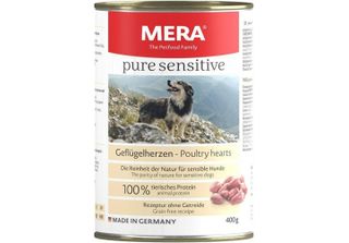 Mera Dog Pure Sensitive Meat Cuori Di Pollame 400Gx6