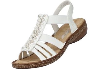 Rieker 62809-60 - Sandali Rieker Bianco Rieker Colore: Bianco, Taglia: 41,