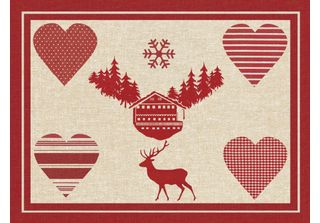 Pronappe 334243I 400 Pronappe Platzsets HöHenlage Mehrfarbig 30,0 X 40,0 Cm