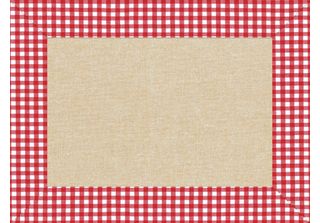 Pronappe 334284I 400 Pronappe Platzsets Leinen Vichy Mehrfarbig 30,0 X 40,0 Cm