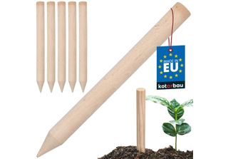 Kotarbau® Set Di 5 Pali Per Fagioli In Legno 30 Cm Pali In Legno Pali In Legno …