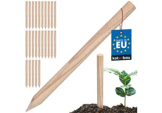 Kotarbau® Set Di 25 Pali Per Fagioli In Legno 40 Cm Pali In Legno Pali In Legno…