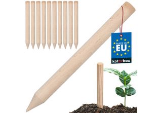 Kotarbau® Set Di 10 Pali Per Fagioli In Legno Da 30 Cm Pali In Legno Pali In Le…