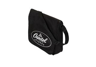 Rocksax - Borsa Messenger, Capitol Records RA438 (Taglia Unica) (Nero/Bianco)