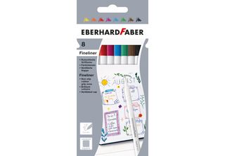 Eberhard Faber 551508 Eberhard Faber Fineliner, 8Er