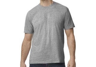 Gildan - Maglietta Uomo PC7108 Peso Medio (5XL) (Grigio)