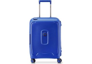 Delsey Paris Carrello Moncey 4 Double Rolls Cabin Trolley Slim 55 Navy Blue