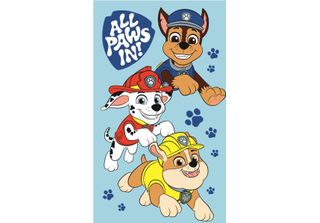 Jerry Fabrics Asciugamano Per Bambini Paw Patrol Boys Cotone - Terry, 50/30 Cm