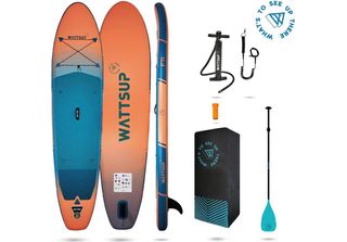 Wattsup F11 Sup Board Stand Up Paddle Surf-Board Paddle Isup 335X81Cm