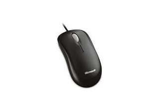 Microsoft P58-00057 Microsoft Basic Optical Mouse Schwarz