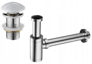 Mexen Semiforo Per Lavabo Rotondo Con Tappo Ceramico Clic-Clac, Senza Troppo Pi…