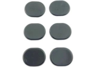 Inf Drum Mute Pads, Silicone Drum Mutes Gel Pads Nero