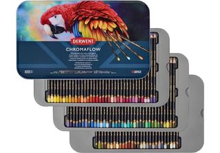 Derwent 2306262 Derwent Chromaflow Buntstifte Farbsortiert, 100 St.