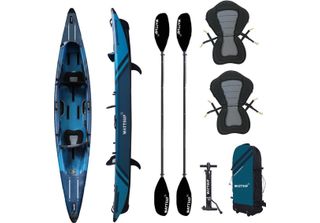 Wattsup Torpedo 2 Persone Kayak Set Gonfiabile Dropstitch Canoa Barca Kayak Pag…