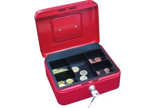 Wedo 145202X Wedo Geldkassette GrößE 2 Rot