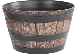 Vaso Strend Pro Woodeff, 39X23 Cm, Oro, Effetto Legno
