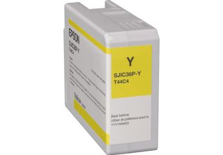 Epson SJIC36P(Y) - 80 Ml - Giallo - Originale - Cartuccia D'inchiostro - Per Co…