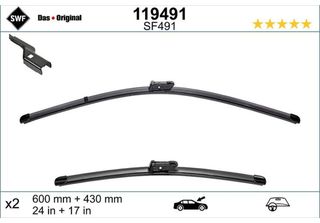 Set Di Spazzole Tergicristallo Swf Visioflex