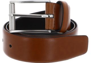 Strellson Pelle Cintura Men's Belt W80 Cognac Marrone