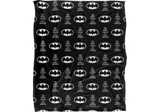 Batman - Coperta "Keep Calm And Call Batman"" TV19502 (Taglia Unica) (A Colori)"