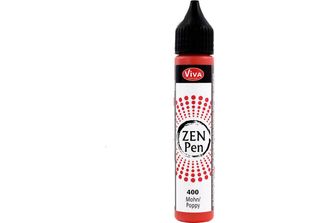 Zen Pen Dot Colour Con Applicatore - Viva Decor - Rosso Papavero