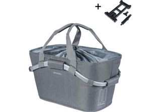 Basil Cestino Portabagagli "2Day Carry All Mik 2.0"", Grigio"