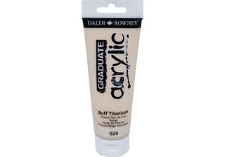 Daler Rowney Graduate Acrylfarbe, 120 Ml, Buff Titanium