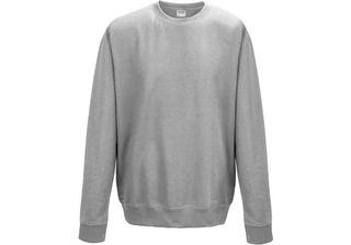 Awdis Just Hoods Awdis Unisex Rundneck Uni Felpa (280 Gsm) PC2103 (5XL) (Grau M…