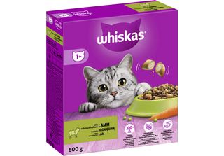 Whiskas 800Gx5 1+ Lamm