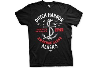Deadliest Catch - Maglietta Dutch Harbor - Piccola - Nero