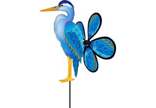 Turbina Eolica Hq Spin Critter Blue Heron Elica Per Decorazione Giardino