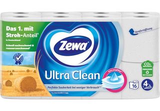 Zewa 5527 Zewa Toilettenpapier Ultra Clean 4-Lagig 16 Rollen
