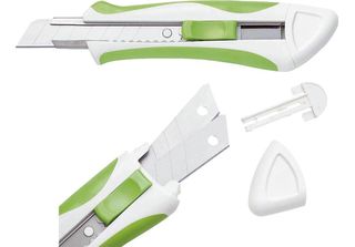 Wedo Cutter Soft 18 Mm Gn. Comfortline Incl. 2 Klingen Weiß