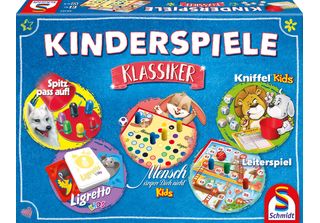 Schmidt 49189 Schmidt Kinderspielesammlung Klassiker Spiele-Set