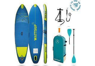 Wattsup Sar 10.8 Sup Board Stand Up Paddle Surf-Board Paddle Isup 325X84Cm