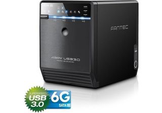 Fantec 1695 Fantec QB-35US3-6G Nero 4X3,5 Sata Hdd USB3.0 Esata