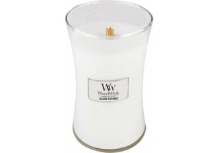 Woodwick - Island Coconut Vase (Juicy Coconut) - Scented Candle 609.5G