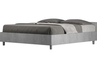 Ityhome - Letto Contenitore 160X190 Cemento Nuamo